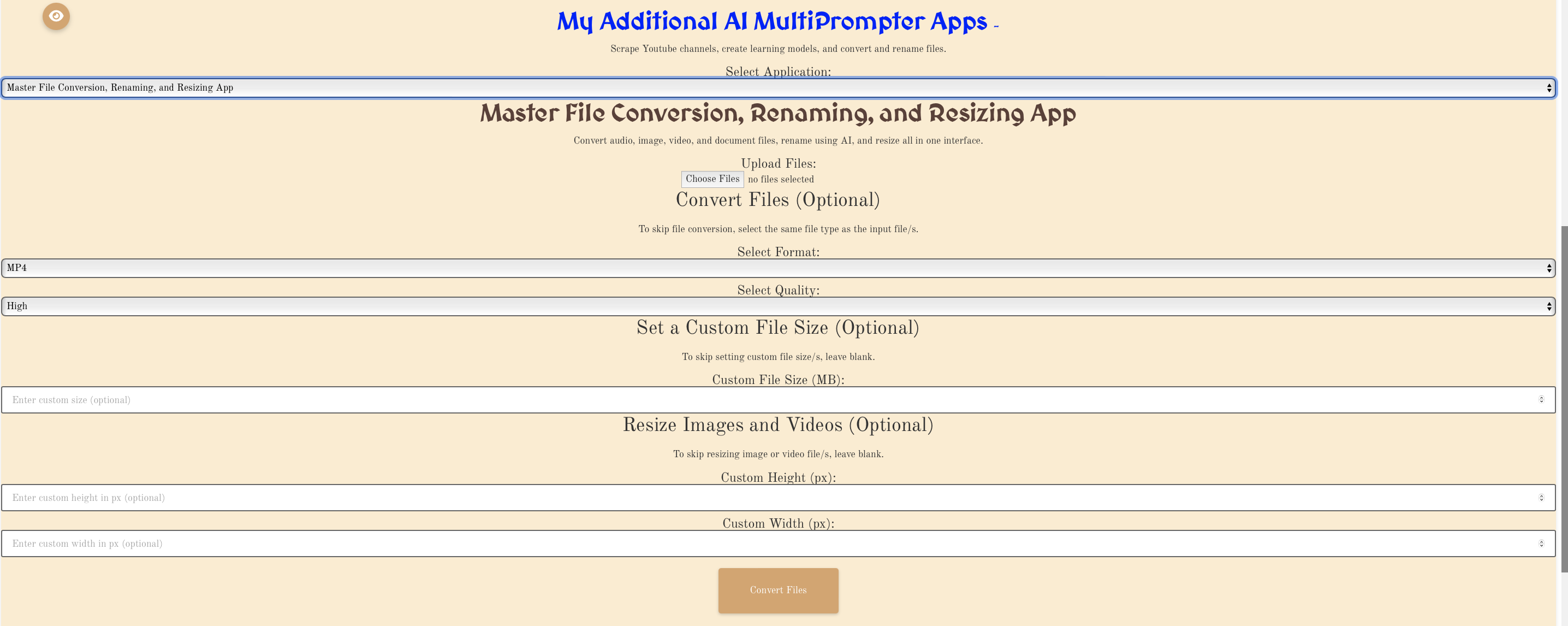 File Converter - Step 1