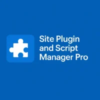 Plugin script manager logo ai multiprompter Plugin script manager pro logo